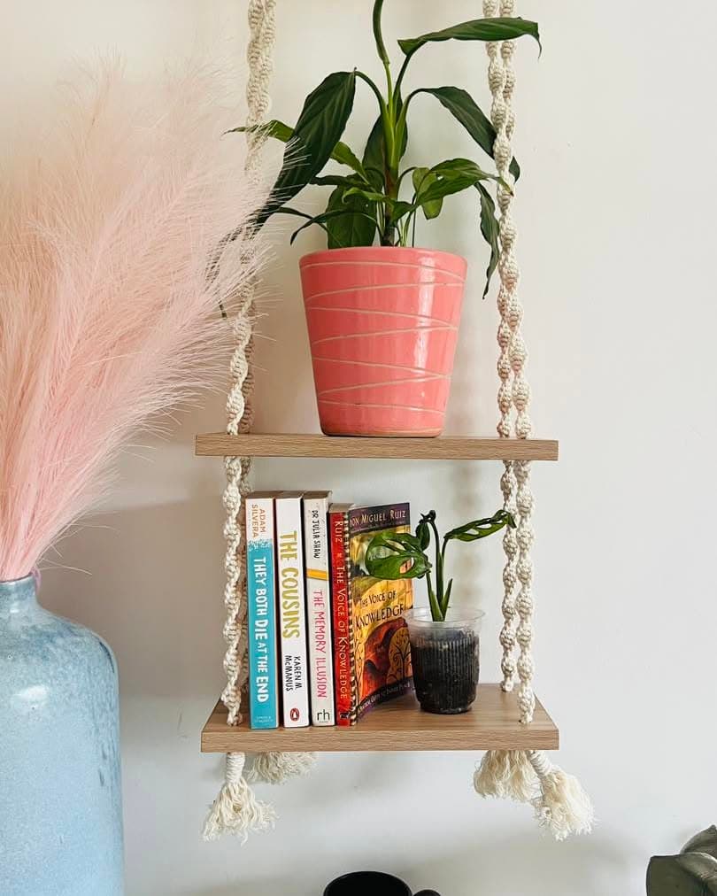 SoulThreadKTM macramé shelf