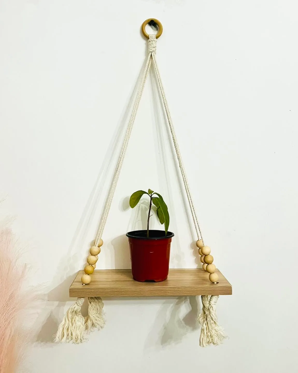 Single-Tier Hanging Shelf